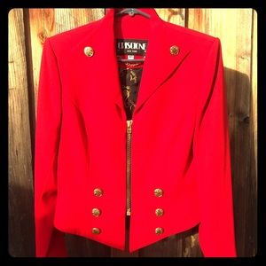 Red Criscione blazer
